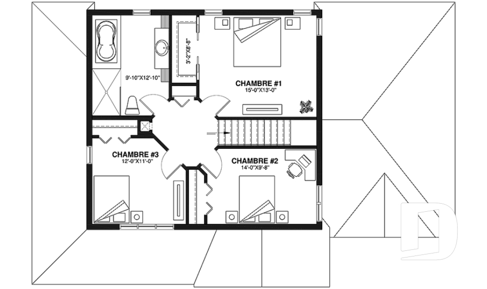 Étage -  - Belcourt 2