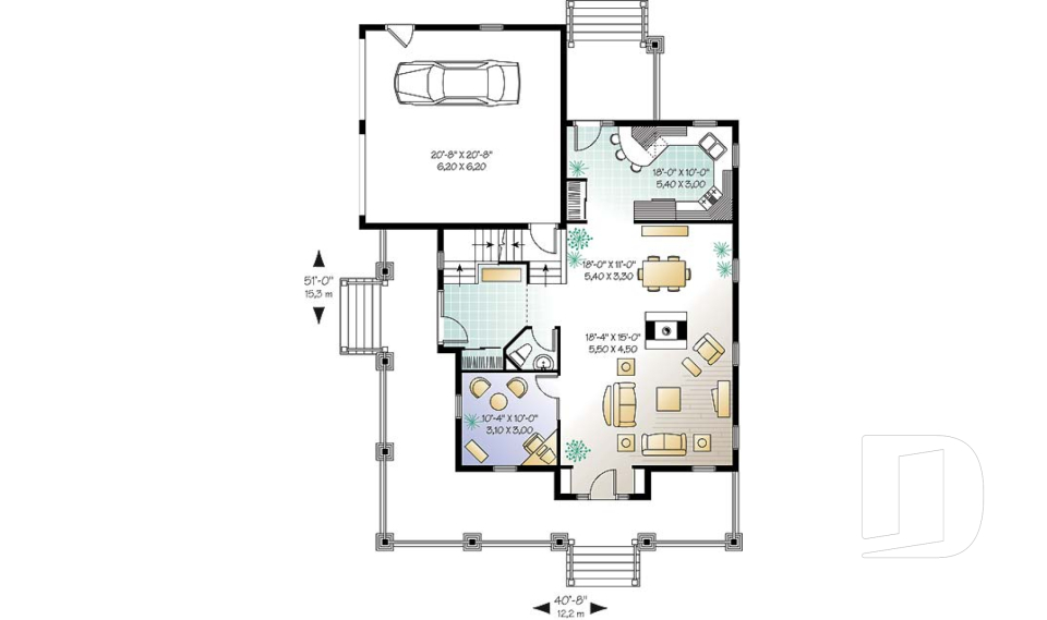 Rez-de-chaussée -  - Darma 5