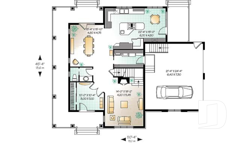 Rez-de-chaussée -  - Adonis