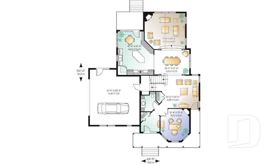 Rez-de-chaussée -  - Mathilde 5