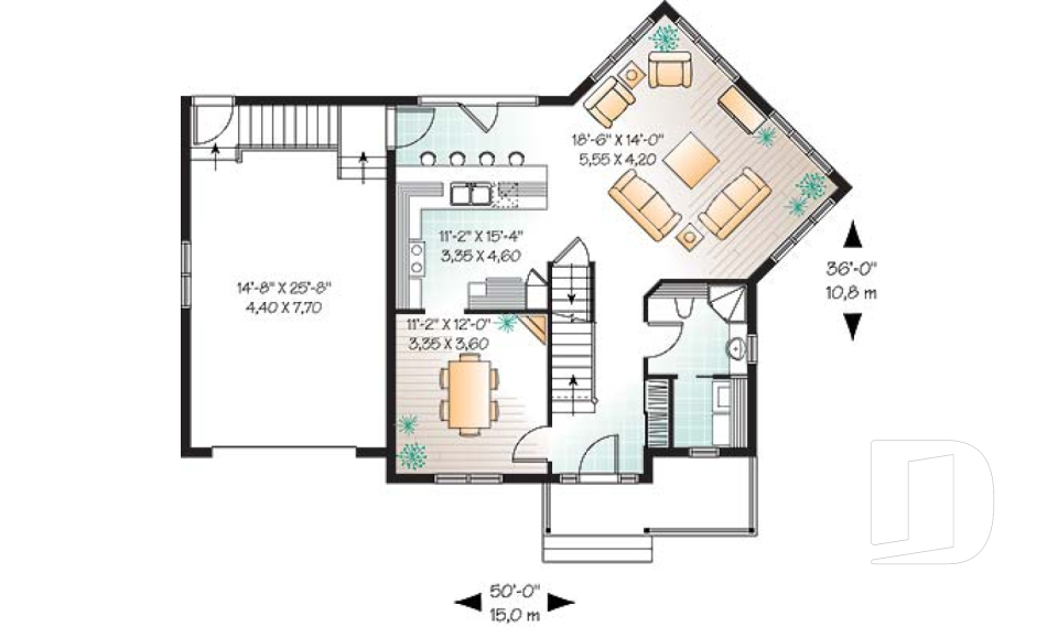 Rez-de-chaussée -  - Darmin