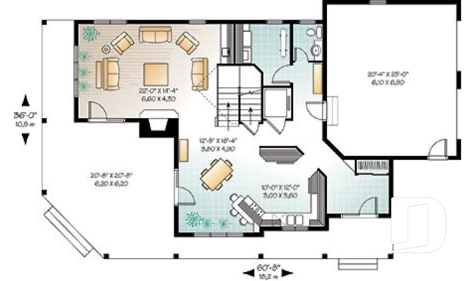 Rez-de-chaussée -  - Oliveraie