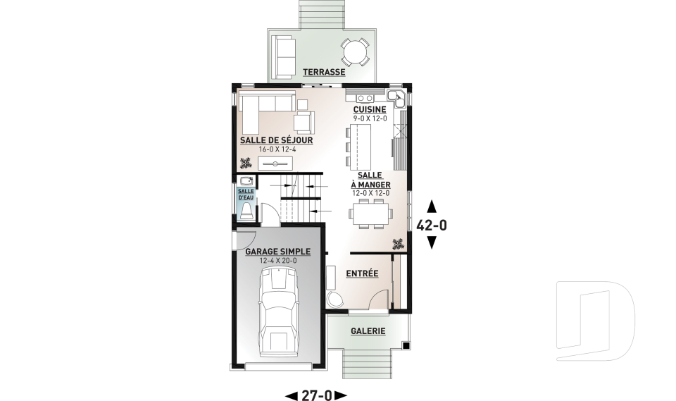 Rez-de-chaussée -  - Patriote 3