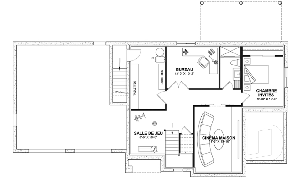Sous-sol -  - Liana 2