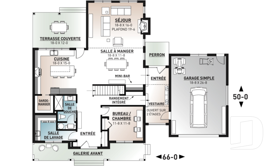 Rez-de-chaussée -  - Bridge