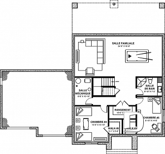 3897 - Sous-sol aménagé