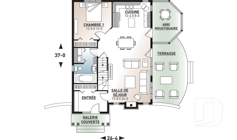 Rez-de-chaussée -  - Pelican