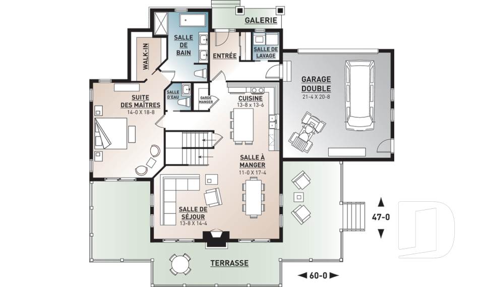 Rez-de-chaussée -  - Bonavista