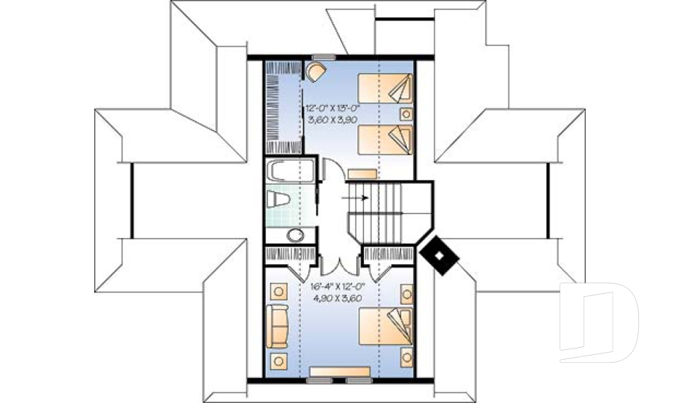 Étage -  - Louisia 2