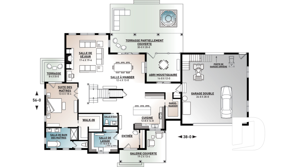 Rez-de-chaussée -  - Midwest 2