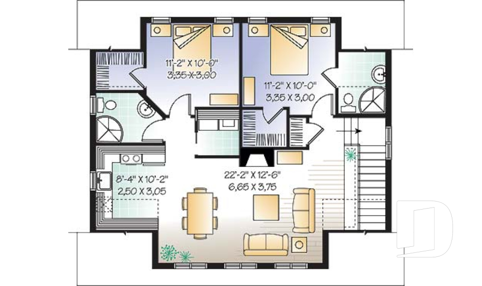 Étage -  - Rocaille 