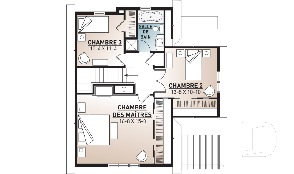 Étage -  - Aubervillier