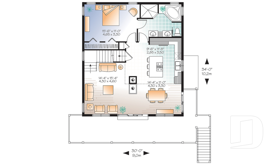 Rez-de-chaussée -  - Catalina 2