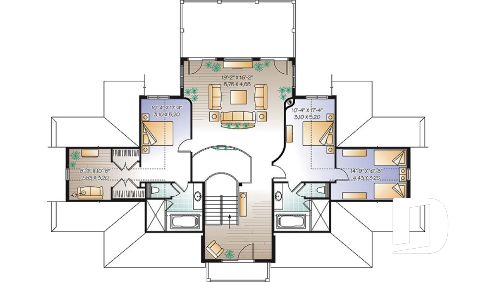 Étage 2 -  - Oceancrest