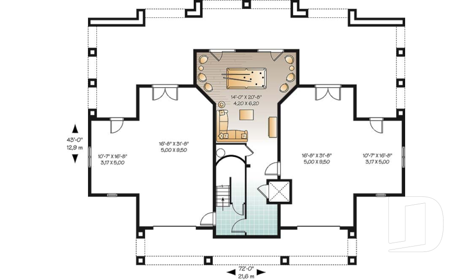 Rez-de-chaussée -  - Oceancrest
