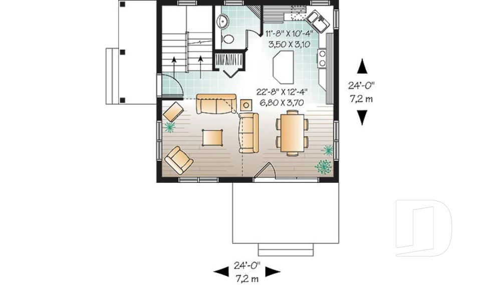 Rez-de-chaussée -  - Willowgate
