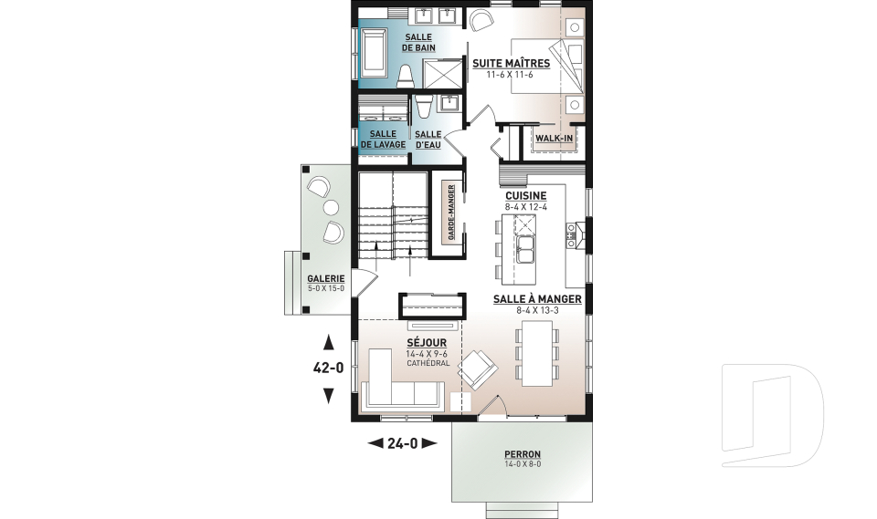 Rez-de-chaussée -  - Willowgate 2