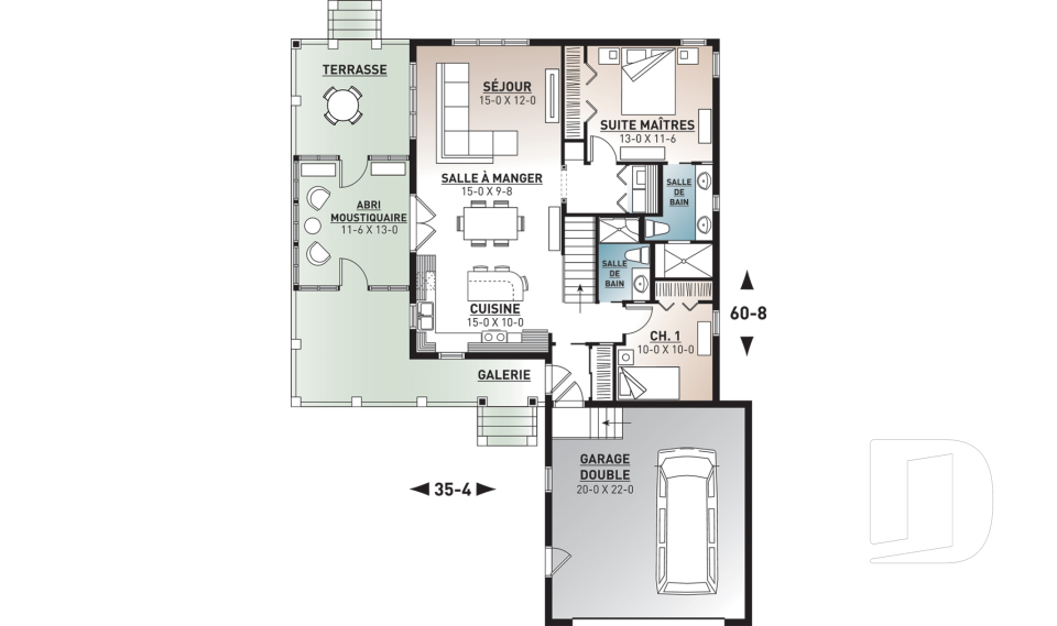 Rez-de-chaussée -  - Pandora 2