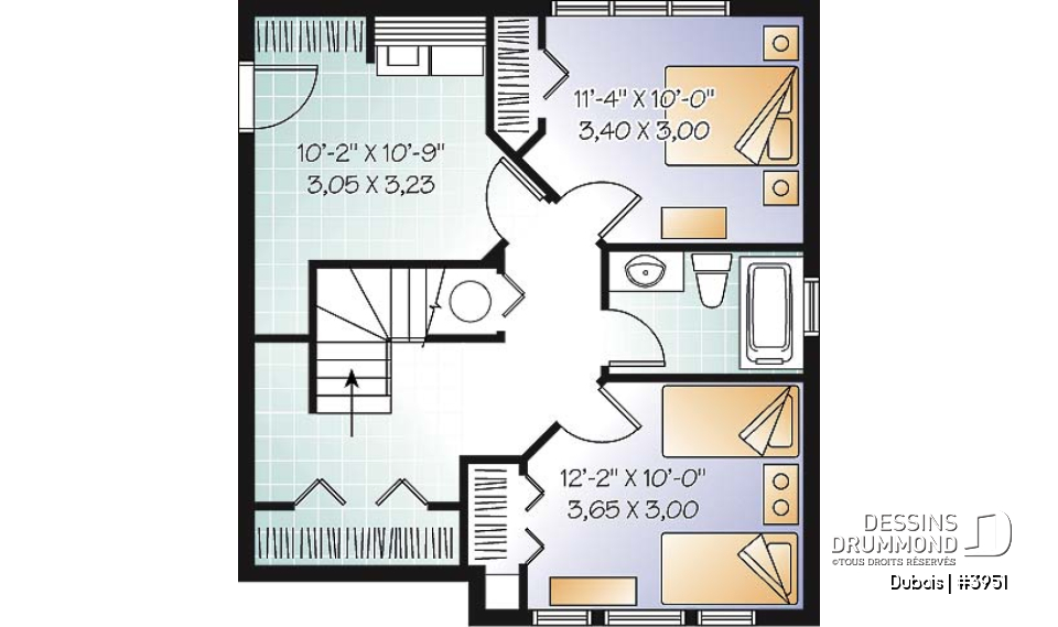 Sous-sol aménagé (Optionel $) - Chalet d'inspiration scandinave, de ski avec vue panoramique, 1 à 3 chambres, mezzanine - Dubois