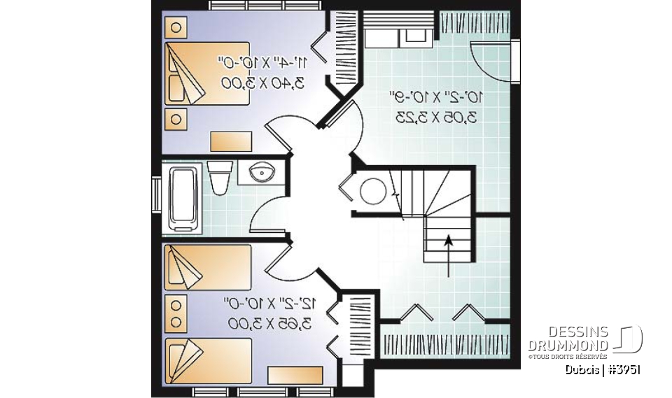 Sous-sol aménagé (Optionel $) - Chalet d'inspiration scandinave, de ski avec vue panoramique, 1 à 3 chambres, mezzanine - Dubois