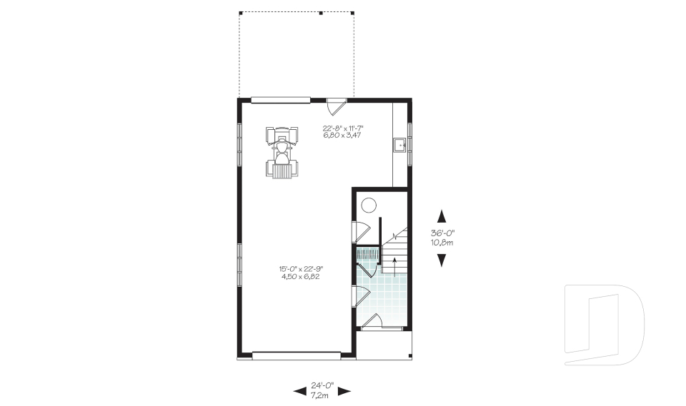 Rez-de-chaussée -  - Ozias 3