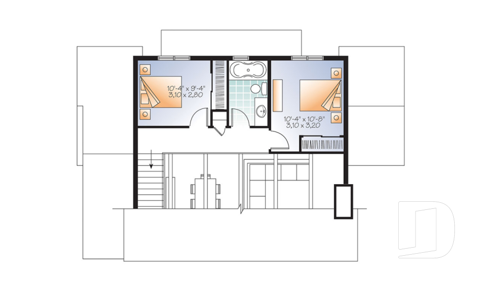 Étage -  - Montaigne