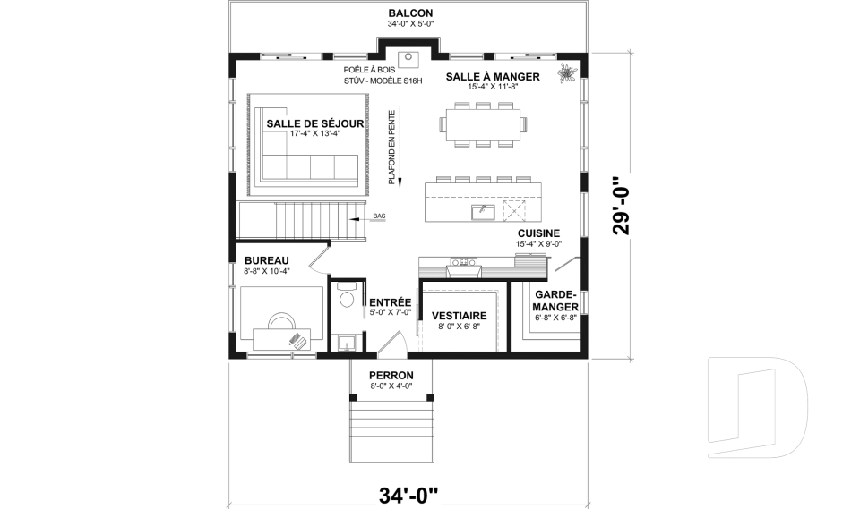Rez-de-chaussée -  - Dahilia 2