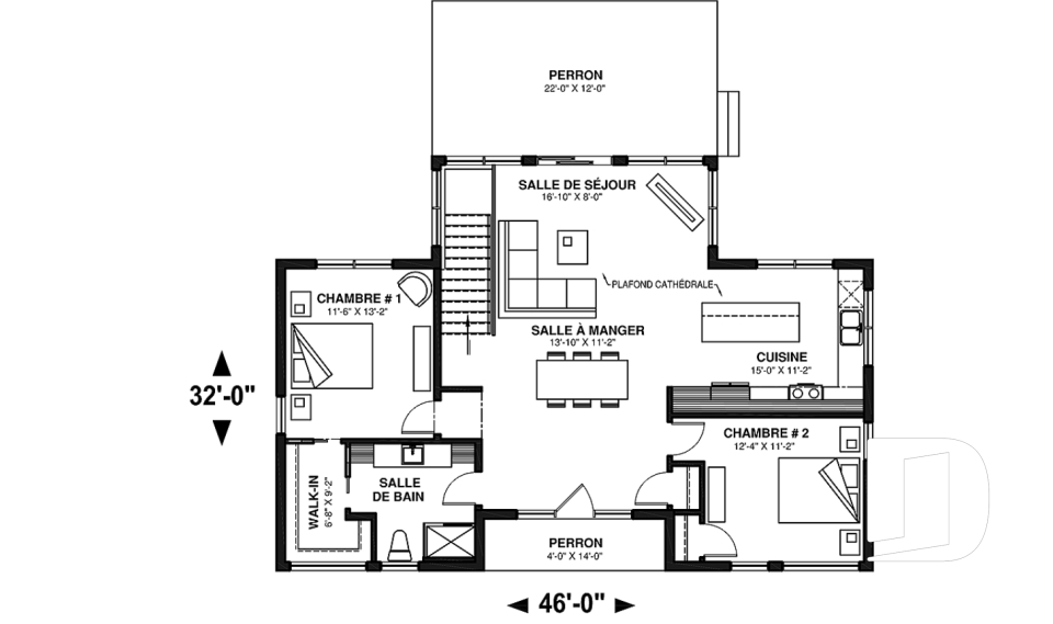 Rez-de-chaussée -  - Riviera
