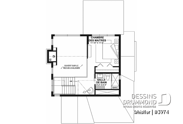 Étage - Maison genre chalet avec loft à l'étage, 3 chambres au total, 2 salles familiales - Whistler