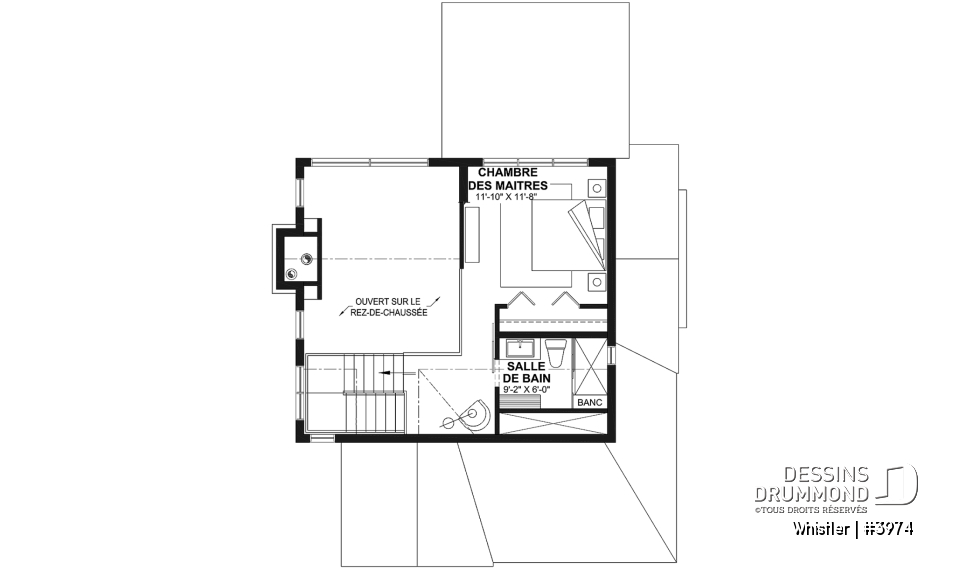 Étage - Maison genre chalet avec loft à l'étage, 3 chambres au total, 2 salles familiales - Whistler