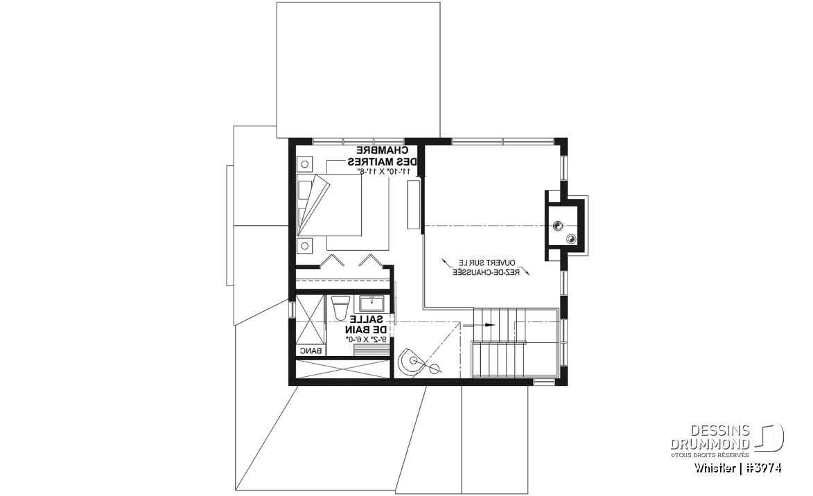 Étage - Maison genre chalet avec loft à l'étage, 3 chambres au total, 2 salles familiales - Whistler