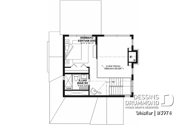 Étage - Maison genre chalet avec loft à l'étage, 3 chambres au total, 2 salles familiales - Whistler