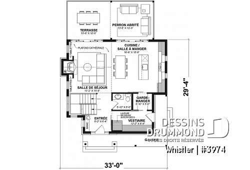 Rez-de-chaussée - Maison genre chalet avec loft à l'étage, 3 chambres au total, 2 salles familiales - Whistler