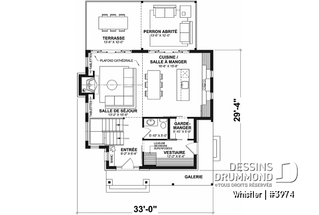 Rez-de-chaussée - Maison genre chalet avec loft à l'étage, 3 chambres au total, 2 salles familiales - Whistler