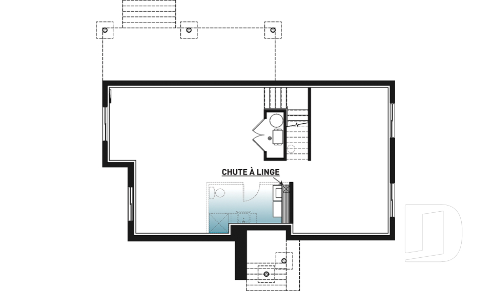 Sous-sol -  - Magnolia 3