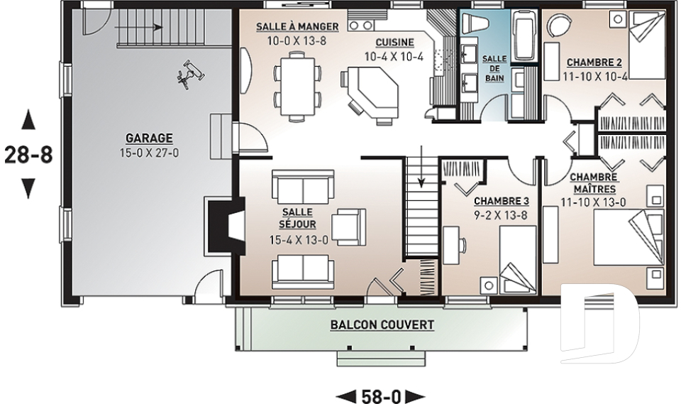 Rez-de-chaussée -  - Gentillane