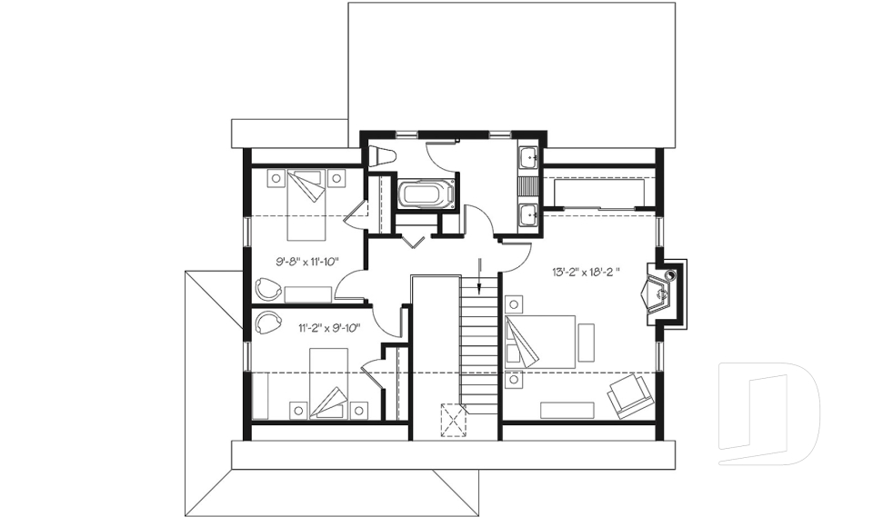 Étage -  - Beauséjour 3