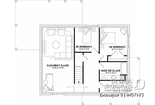 Sous-sol - Farmhouse aménagée sur 3 étages, 5 chambres et 2 salles de séjour, parfait pour familles - Beauséjour 5
