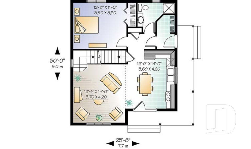 Rez-de-chaussée -  - Gaillon 1