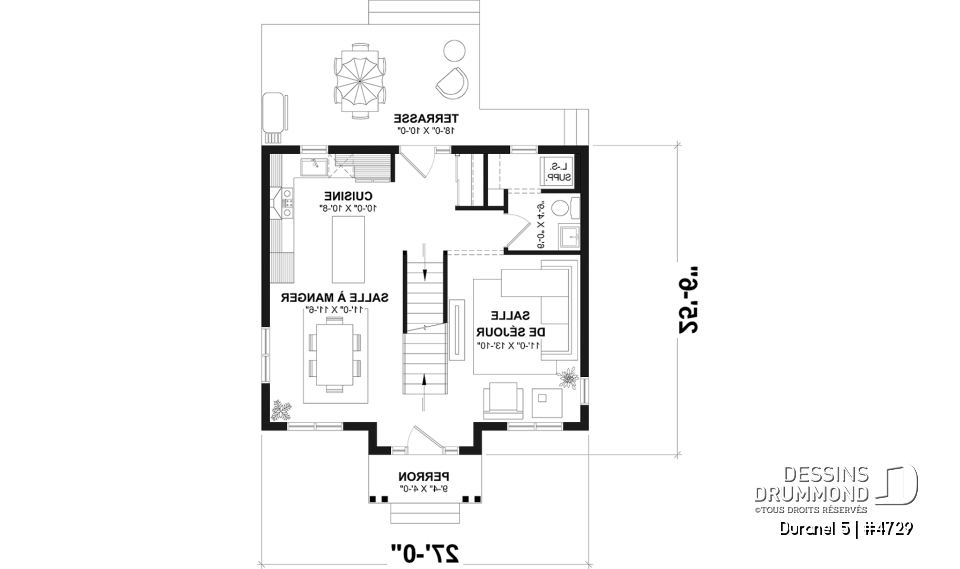 Rez-de-chaussée - Maison à étage proposant 3 chambres, une superbe salle de bain familiale à l'étage et sous-sol à aménager - Duranel 5