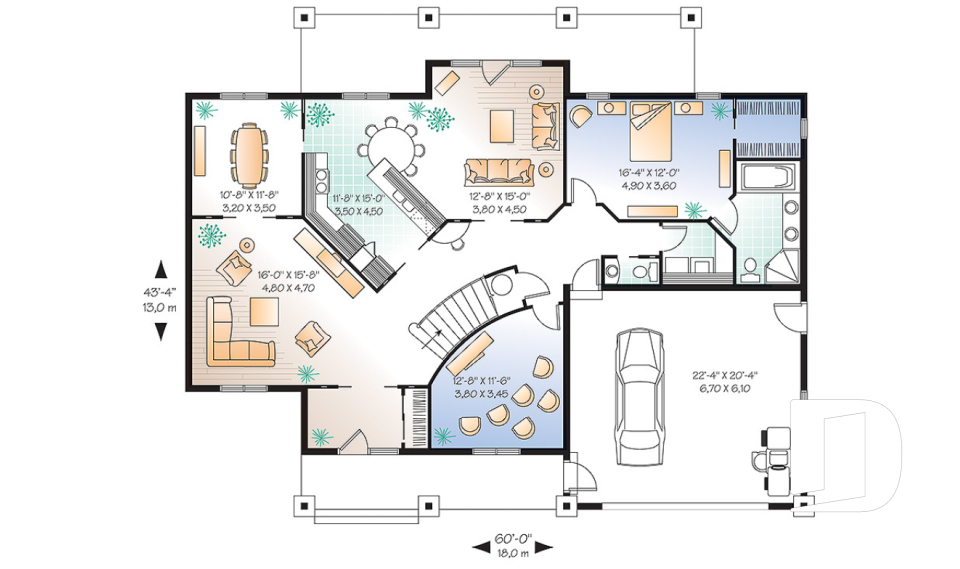 Rez-de-chaussée -  - Trigonella 2