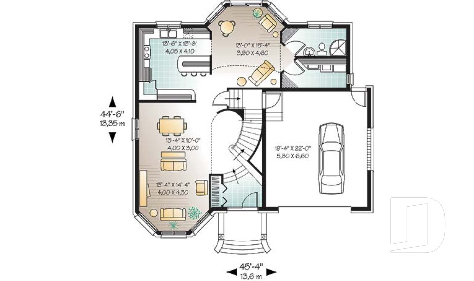 Rez-de-chaussée -  - Rocroy 2