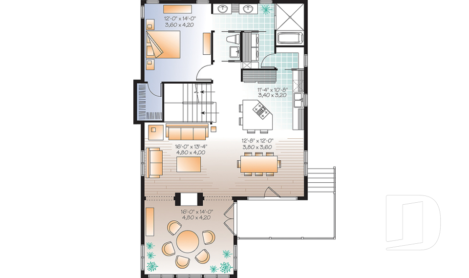 Rez-de-chaussée -  - Peregrine's View