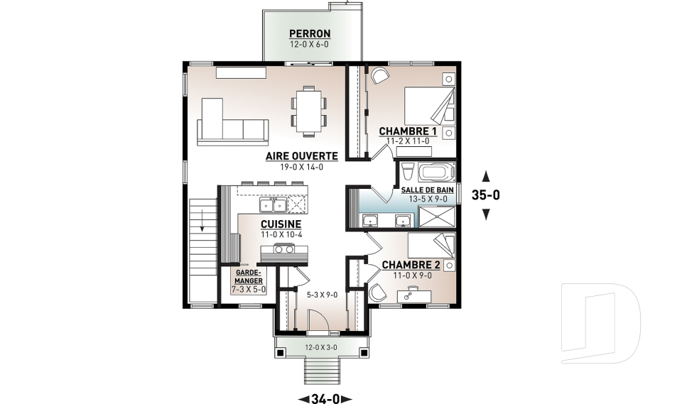 Rez-de-chaussée -  - Chai 2