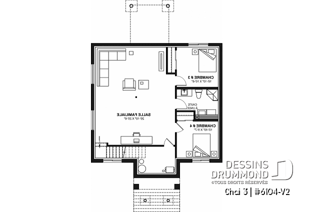 Sous-sol - Petite maison très économique avec terrasse couverte, 4 chambres, cuisine avec garde-manger - Chai 3
