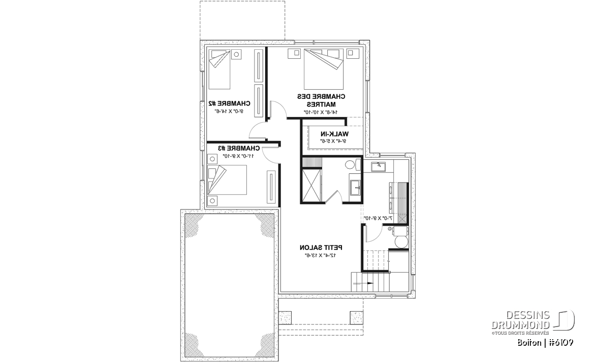 Sous-sol aménagé - Plan de plancher maximisé, 3 chambres au sous-sol et espace familial au rez-de-chaussée - Bolton