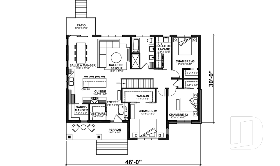 Rez-de-chaussée -  - Charlotte
