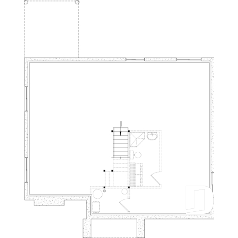 Sous-sol aménageable - Maison d'inspiration scandinave de 2 à 4 chambres, vestiaire, garde-manger, sous-sol aménagé (optionnel $) - Uppsala