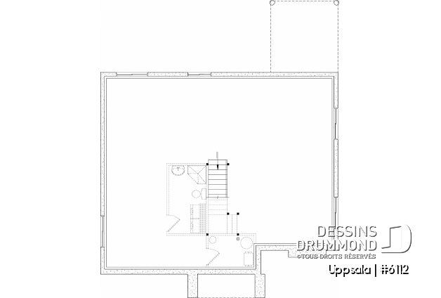 Sous-sol aménageable - Maison d'inspiration scandinave de 2 à 4 chambres, vestiaire, garde-manger, sous-sol aménagé (optionnel $) - Uppsala