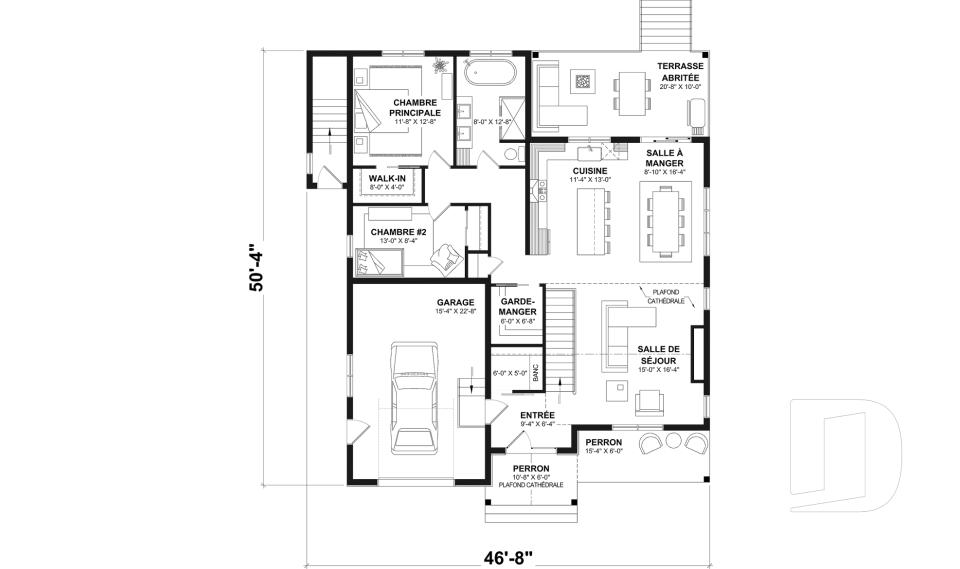 Rez-de-chaussée -  - Oakvale